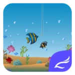 comic fish android application logo